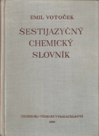 Šestijazyčný chemický slovník