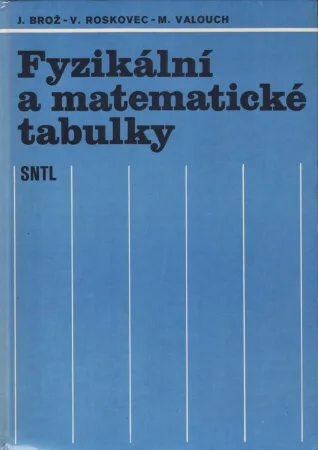 Fyzikální a matematické tabulky
