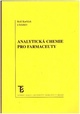 Analytická chemie pro farmaceuty