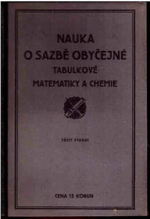 Nauka o sazbě