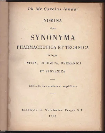 Nomina atwue Synonyma