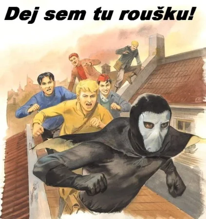 Roušky, roušky kam se podíváš
