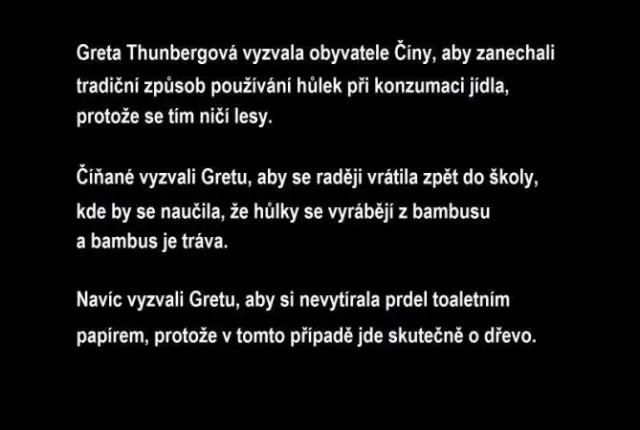 Gréta a bambus
