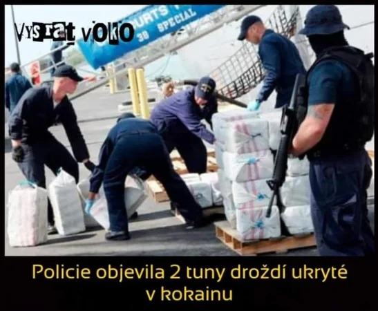 Droždí v kokainu