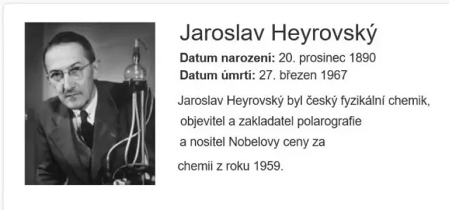 Jaroslav Heyrovský, Nobelova cena