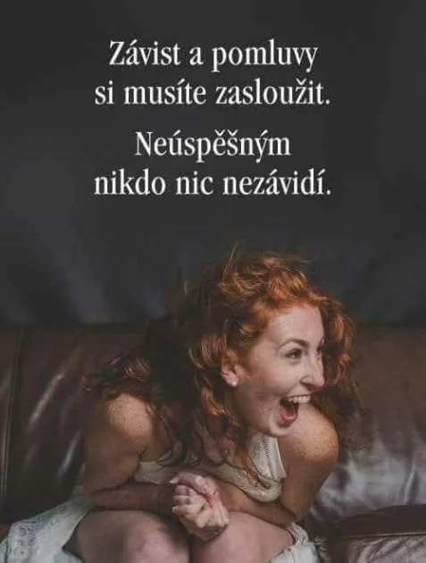 Závist a pomluvy