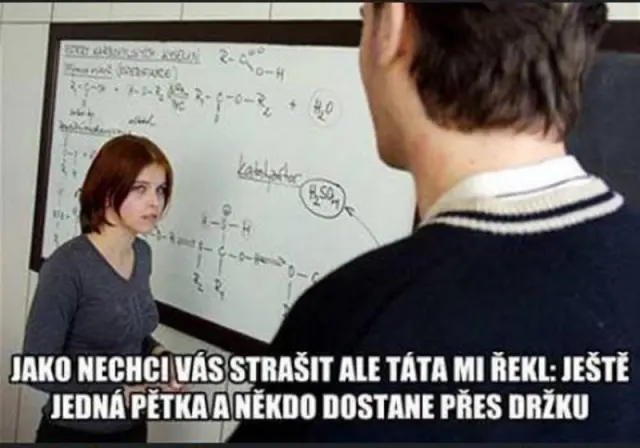Špatná známka